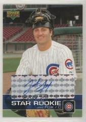 Jake Fox [Autograph] Baseball Cards 2003 Upper Deck Prospect Premieres Prices