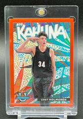 Chet Holmgren [Orange] #BK-2 Basketball Cards 2021 Bowman University The Big Kahuna Prices