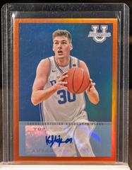 Kyle Filipowski [Autograph Orange] #09B-8 Basketball Cards 2022 Bowman Chrome University 2009 Prices