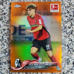 Luca Waldschmidt [Orange Refractor] #17 Soccer Cards 2018 Topps Chrome Bundesliga Prices