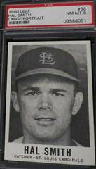 Hal Smith [Large Portrait] #58 Baseball Cards 1960 Leaf Prices