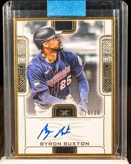 Byron Buxton Baseball Cards 2023 Topps Definitive Framed Autograph Collection Prices