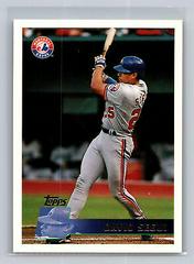 David Segui #151 Baseball Cards 1996 Topps Prices