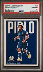 Andrea Pirlo [Blue] #71 Soccer Cards 2017 Panini Nobility Prices