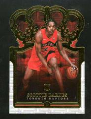 Scottie Barnes [Asia Gold] Basketball Cards 2021 Panini Crown Royale Prices
