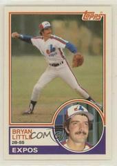 Bryan Little Baseball Cards 1983 Topps Traded Prices