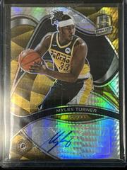 Myles Turner [Asia Gold] #S-MYT Basketball Cards 2021 Panini Spectra Signatures Prices