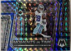 CeeDee Lamb [Blue] #MT-2 Football Cards 2023 Panini Mosaic Moments in Time Prices