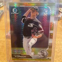 Michael Kopech [Gold Refractor] Baseball Cards 2019 Bowman Chrome National Convention Prices