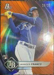 Wander Franco [Orange] #69 Baseball Cards 2022 Bowman Platinum Prices
