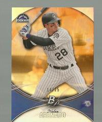 Nolan Arenado [Orange] Baseball Cards 2016 Bowman Platinum Prices