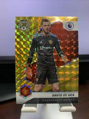 David de Gea [Gold Mosaic] Soccer Cards 2021 Panini Mosaic Premier League Prices