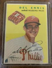 Del Ennis Baseball Cards 1954 Wilson Franks Prices