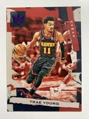 Trae Young [Pink] #1 Basketball Cards 2021 Panini Court Kings Prices