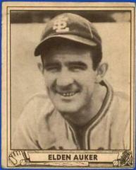 Elden Auker Baseball Cards 1940 Play Ball Prices