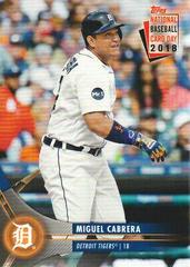 Miguel Cabrera Baseball Cards 2018 Topps National Baseball Card Day Prices