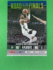 Giannis Antetokounmpo #66 Basketball Cards 2021 Panini Hoops Road to the Finals Prices