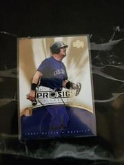 Larry Walker [Gold] #6 Baseball Cards 2004 Upper Deck Diamond Collection Pro Sigs Prices