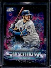 Pete Alonso [Black Eclipse] Baseball Cards 2022 Topps Cosmic Chrome Supernova Prices