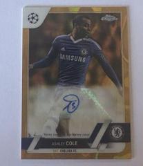 Ashley Cole [Gold Lava] #CA-AC Soccer Cards 2022 Topps Chrome UEFA Club Competitions Autographs Prices