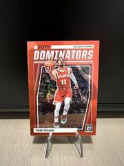 Trae Young [Red] #17 Basketball Cards 2022 Panini Donruss Optic Elite Dominators Prices