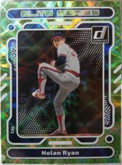 Nolan Ryan [Green] #E7 Baseball Cards 2023 Panini Donruss Elite Series Prices