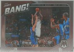 LeBron James #11 Basketball Cards 2020 Panini Mosaic Bang Prices