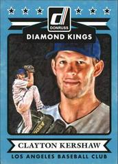 Clayton Kershaw #14 Baseball Cards 2015 Donruss Prices