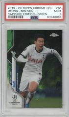 Heung Min Son [Green Refractor] Soccer Cards 2019 Topps Chrome UEFA Champions League Prices