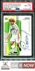 Carlos Valderrama Soccer Cards 2000 Upper Deck MLS Sign of the Times Prices