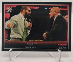Batista #24 Wrestling Cards 2015 Topps WWE Road to Wrestlemania Prices
