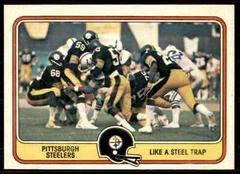 Pittsburgh Steelers [Like A Steel Trap] Football Cards 1981 Fleer Team Action Prices
