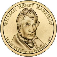 2009 P [WILLIAM HARRISON] Coins Presidential Dollar Prices