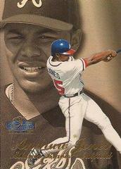 Andruw Jones #25 Baseball Cards 1998 Flair Showcase Prices