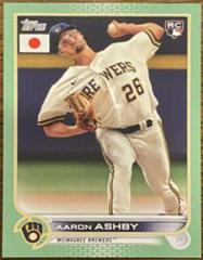 Aaron Ashby [Jade Green] #146 Baseball Cards 2022 Topps Japan Edition Prices