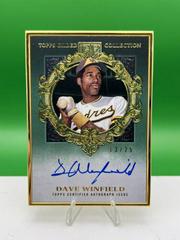 Dave Winfield [Emerald] Baseball Cards 2022 Topps Gilded Collection Gold Framed Hall of Famer Autographs Prices