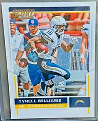 Tyrell Williams #4 Football Cards 2017 Panini Score Prices