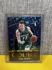 Luka Doncic [Hyper Green] #14 Basketball Cards 2021 Panini Hoops High Court Prices