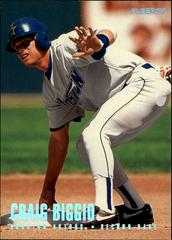 Craig Biggio #402 Baseball Cards 1996 Fleer Tiffany Prices