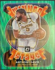Anthony Davis [Green Shock] #7 Basketball Cards 2021 Panini Donruss Optic Winner Stays Prices