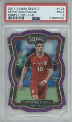 Christian Pulisic [Purple Die Cut] Soccer Cards 2017 Panini Select Prices