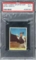Stan Lopata #141 Baseball Cards 1949 Eureka Sportstamps Prices