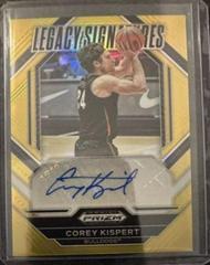 Corey Kispert [Gold] #LS-CKP Basketball Cards 2023 Panini Prizm Draft Picks Legacy Signatures Prices