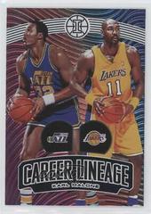 Karl Malone [Sapphire] #20 Basketball Cards 2019 Panini Illusions Career Lineage Prices