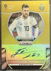 Lionel Messi [Gold Prizm] Soccer Cards 2018 Panini Prizm World Cup Signatures Prices