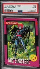 Mr. Sinister Marvel 1992 X-Men Series 1 Prices