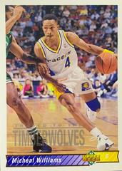 Michael Williams #95 Basketball Cards 1992 Upper Deck Prices