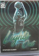 Stephen Curry [Green] #13 Basketball Cards 2022 Panini Donruss Optic Lights Out Prices
