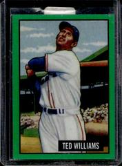 Ted Williams [Green] #2 Baseball Cards 2017 Bowman 1951 Chrome Prices