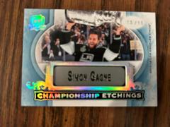 Simon Gagne Hockey Cards 2020 Upper Deck The Cup Championship Etchings Prices